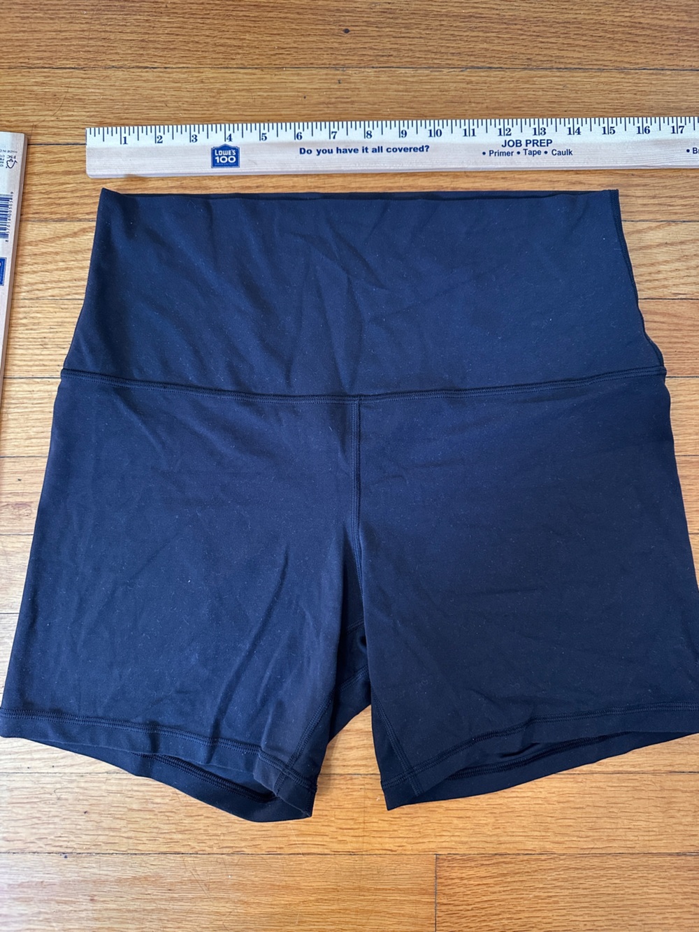 lululemon align Black High-Rise Athletic Shorts